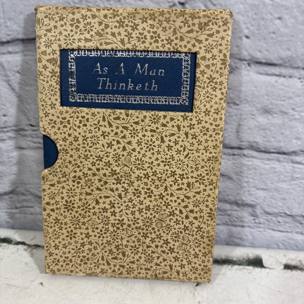 As‎ a Man Thinketh James Allen Slipcase Collins Greetings Books Vintage